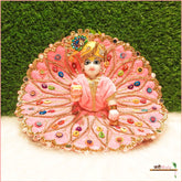Shaneel Jarkan Stone Work Baby Pink Laddu Poshak